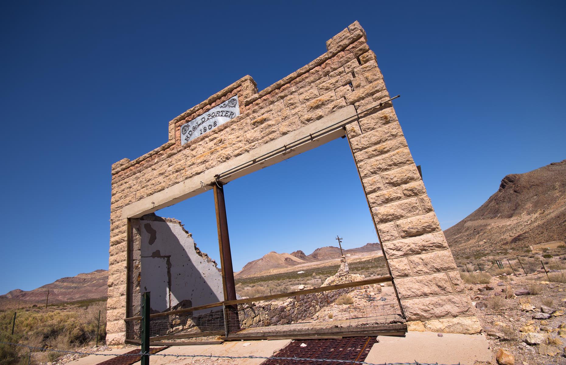 Porter Brothers general store, Rhyolite, USA